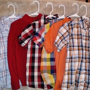 Bundle of (6) Boys Size 10-12 Shirts